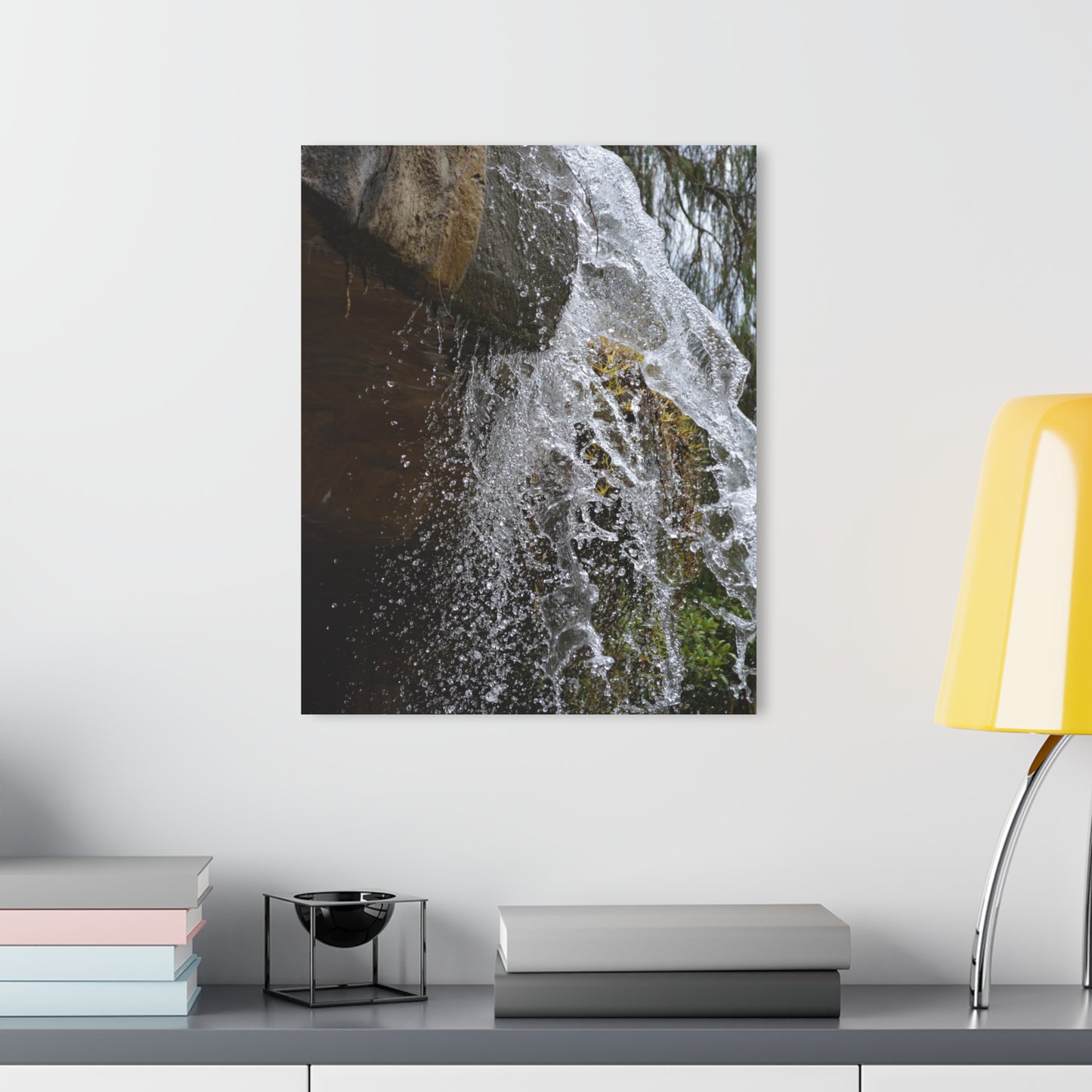 Water-for-fall [Acrylic Prints French Cleat Hanging]