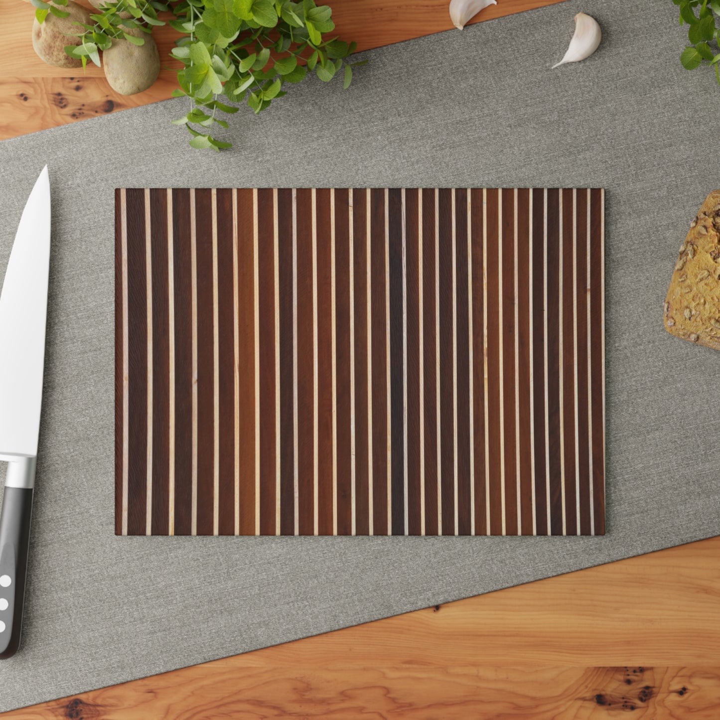 Wood Slat [Glass Cutting Board]