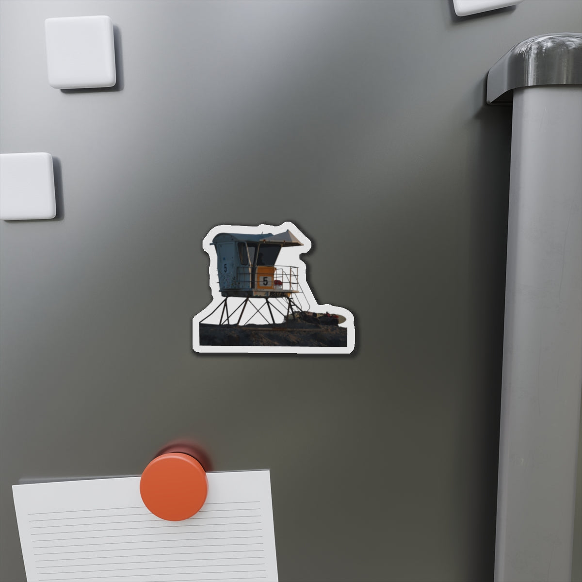 Lifeguard Tower 5 [Die-Cut Magnets]