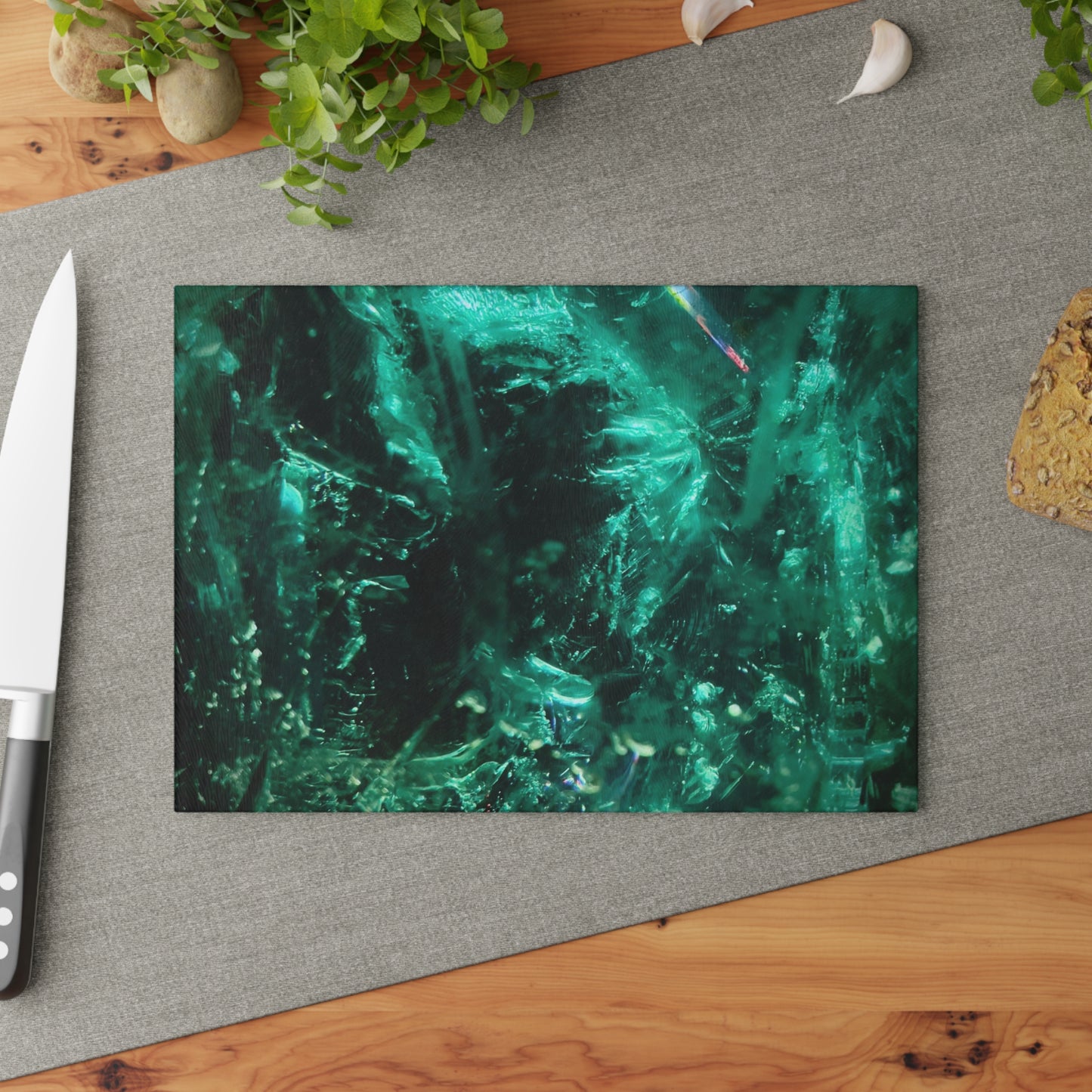 Hidden Gem [Glass Cutting Board]