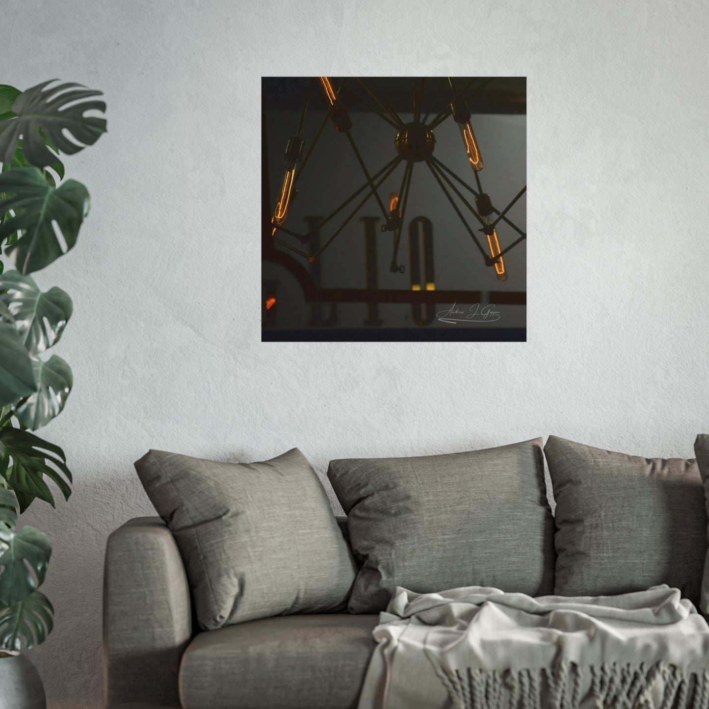 Edison Lights [Fine Art Poster]