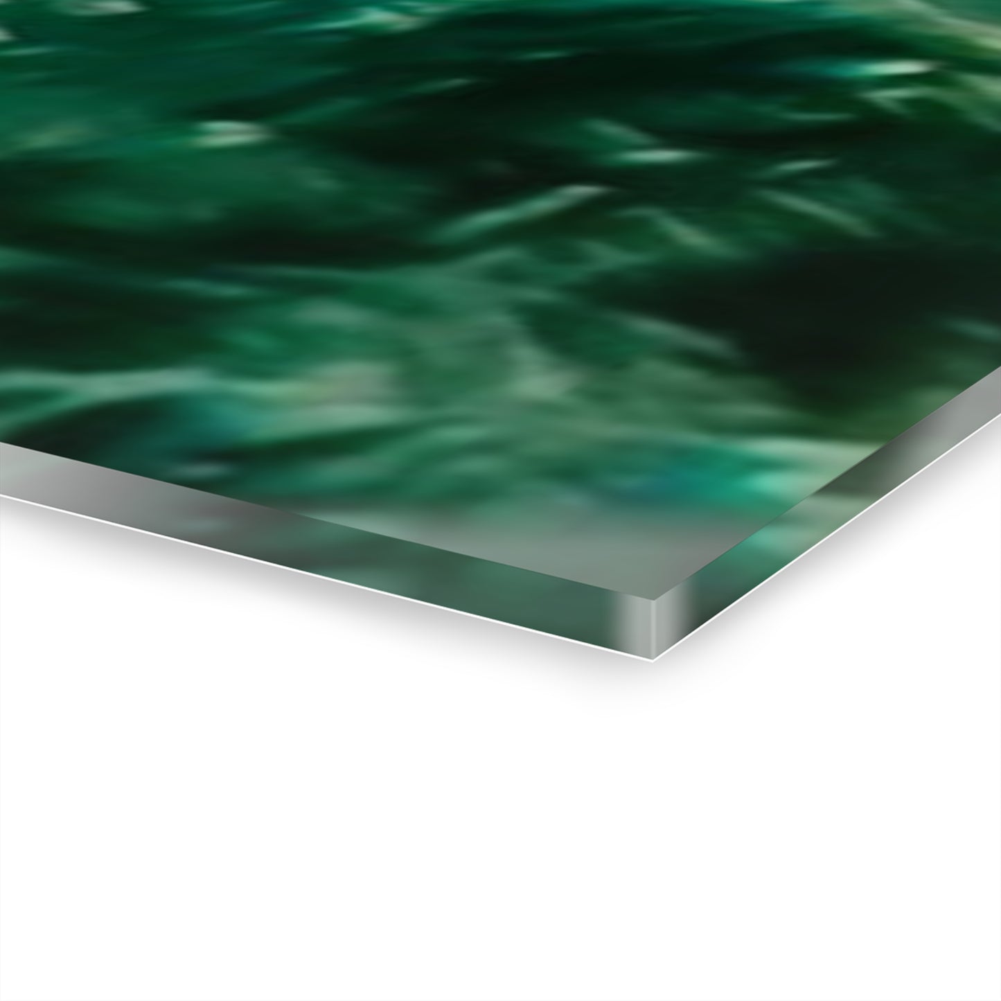 Green Gem [Acrylic Triptych Print]