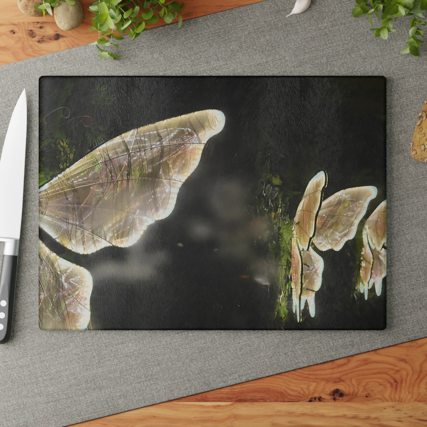 Nightwings [Glass Cutting Board]