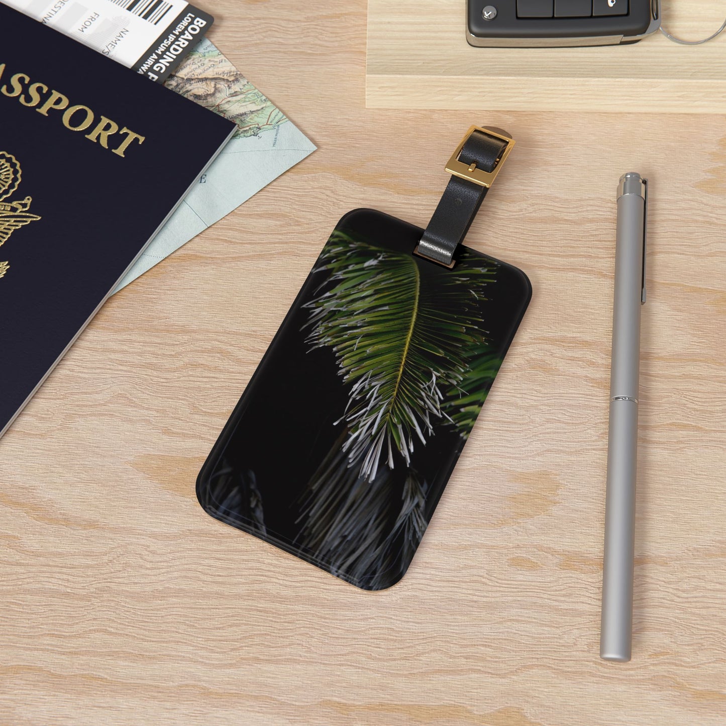Dying Palm Tree [Luggage Tag]