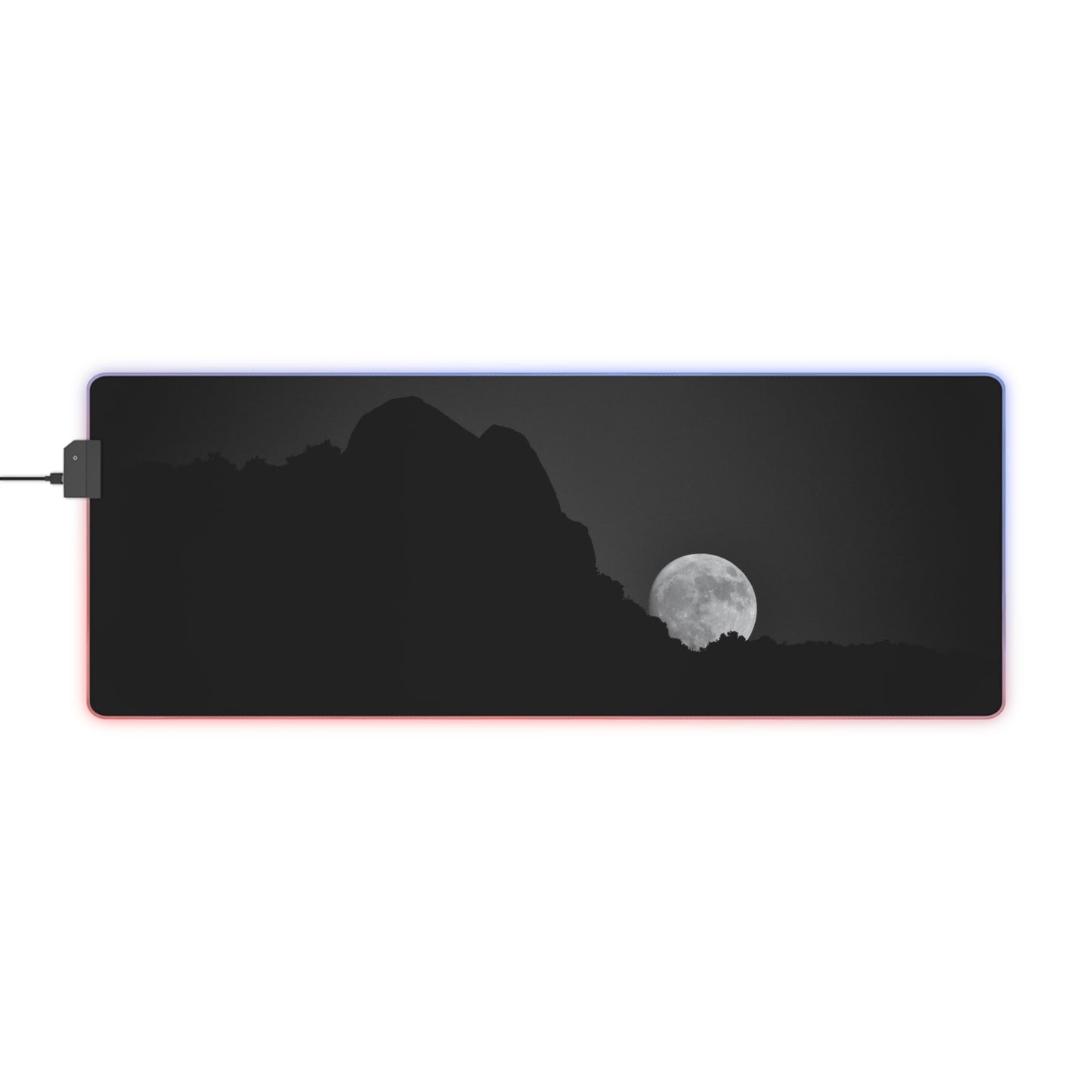 Moon Over Alpine [LED Gaming Mouse Pad]