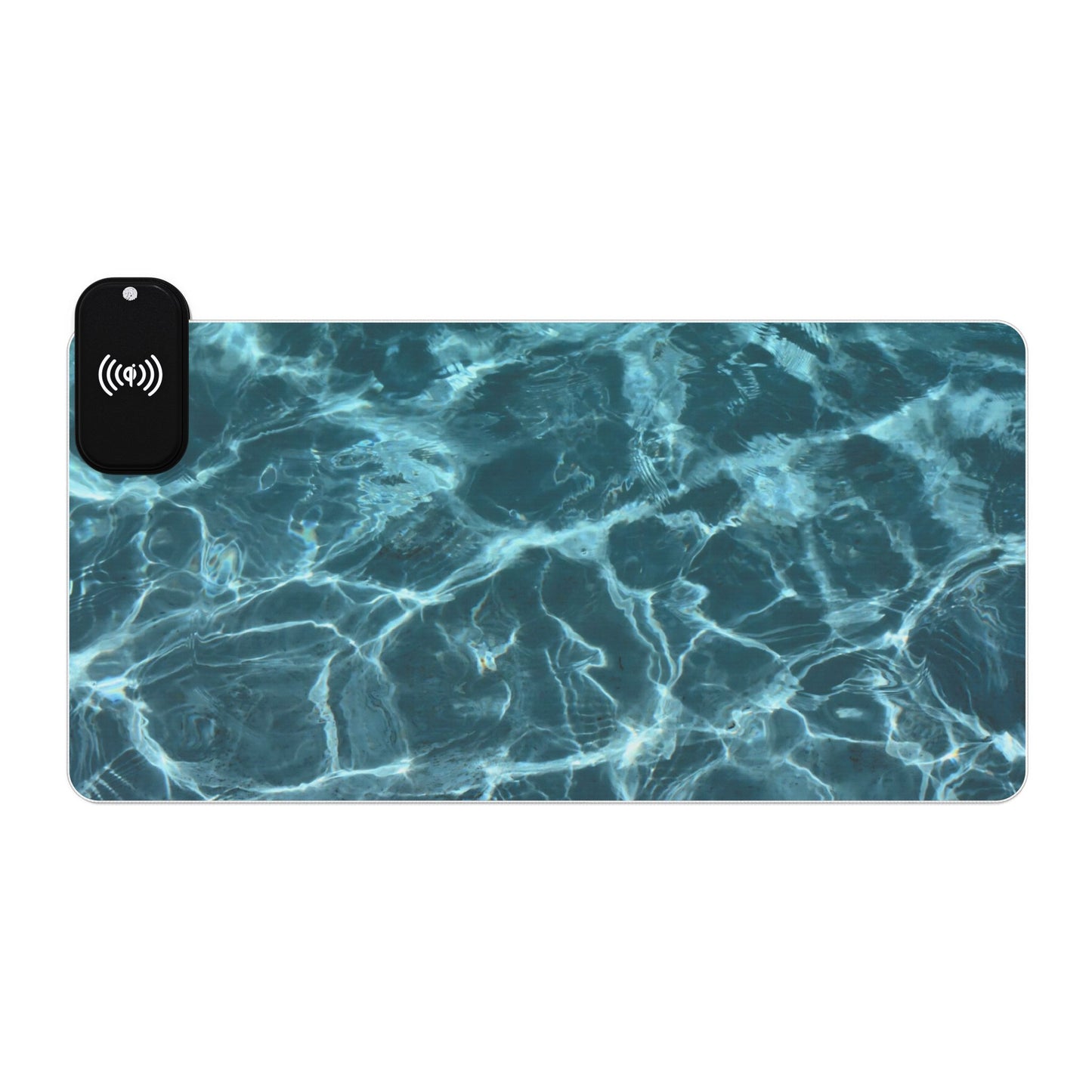 Bathtized in LA [LED Gaming Mouse Pad, Wireless Charging]