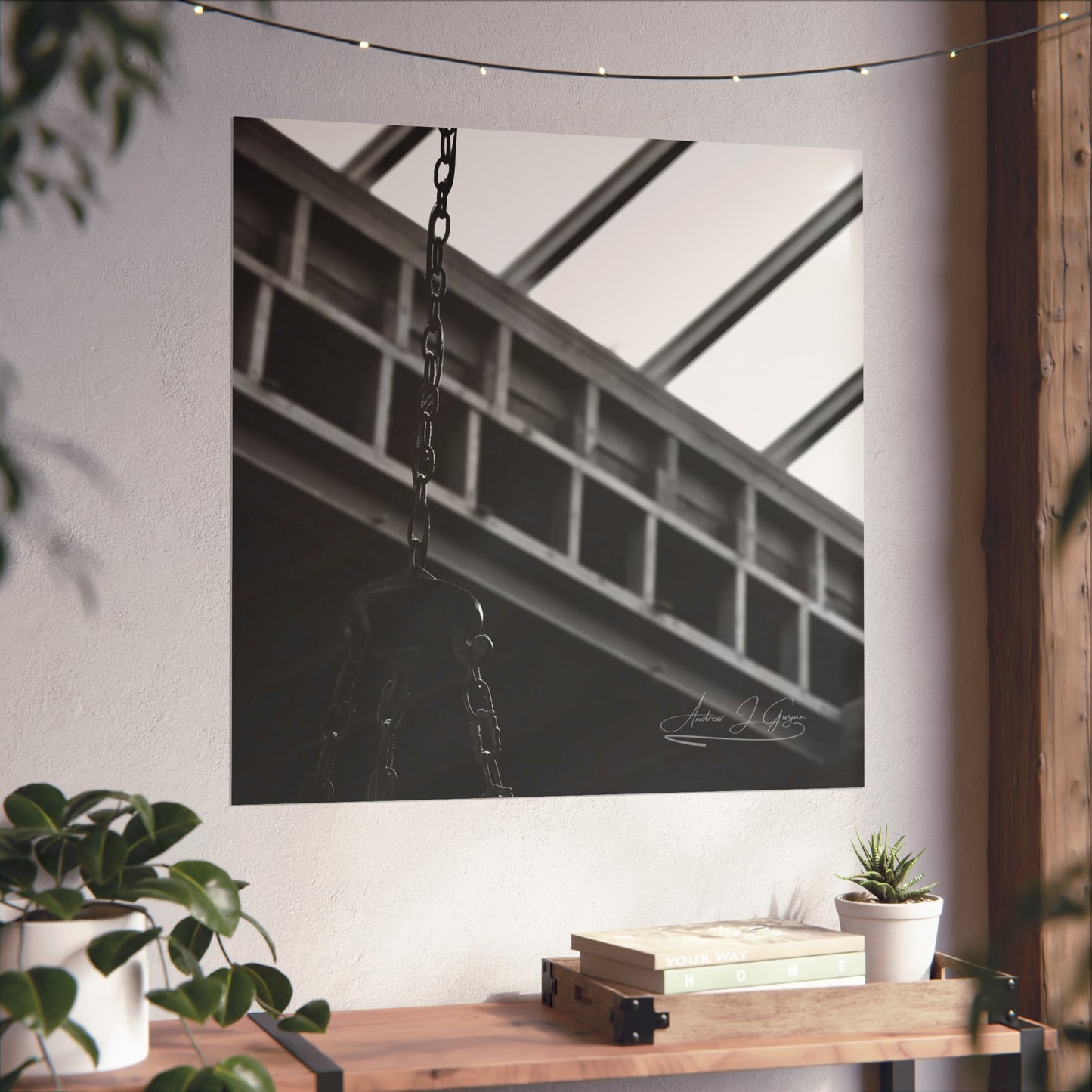 The Old Hangar [Fine Art Poster]