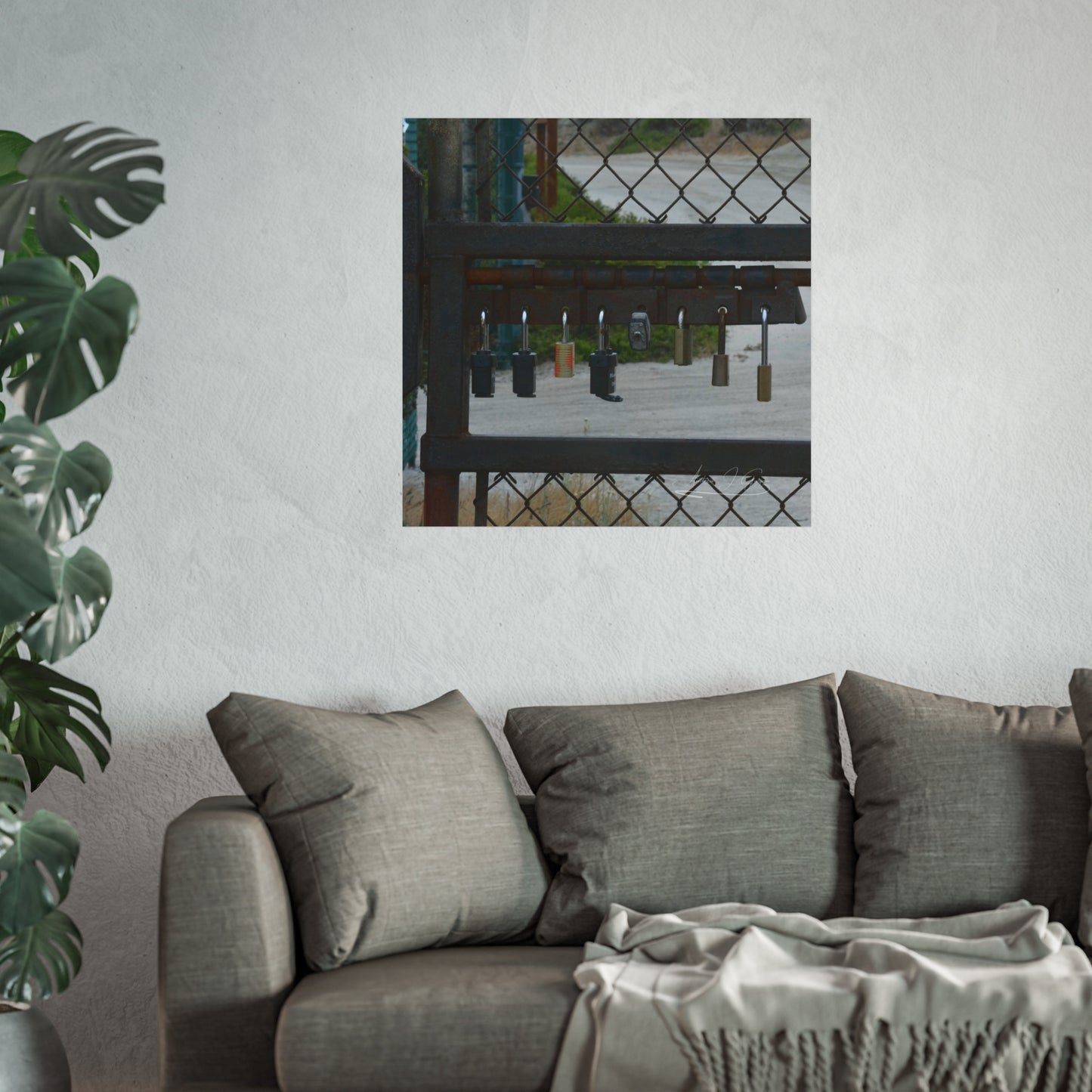 Locked (Sorta) [Fine Art Poster]