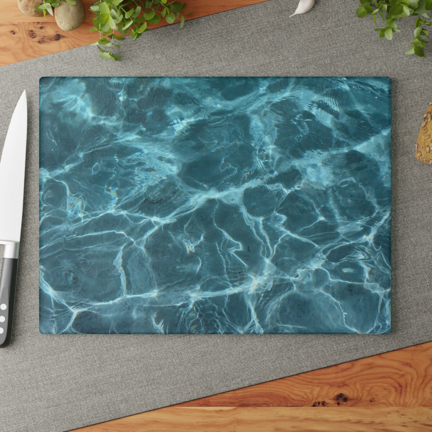 Bathtized in LA [Glass Cutting Board]