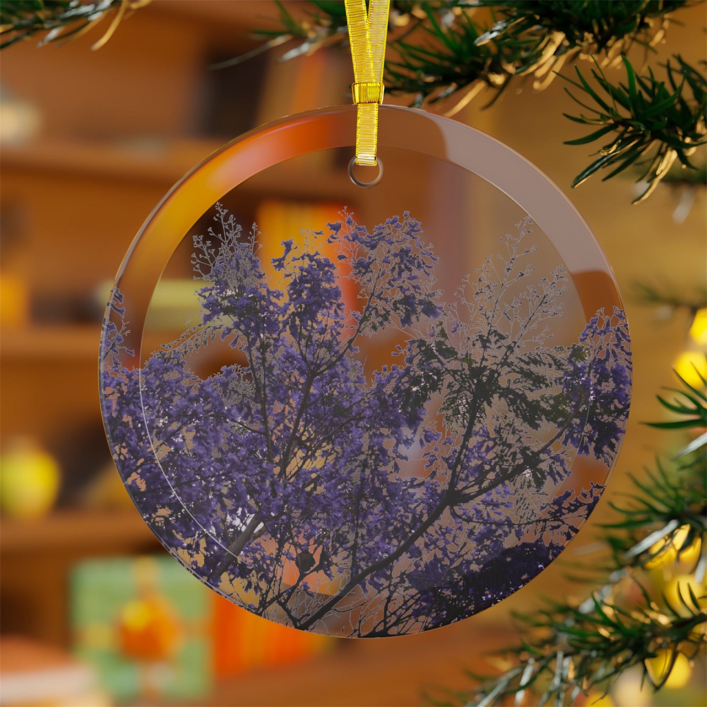 Jacarandas [Glass Ornaments]