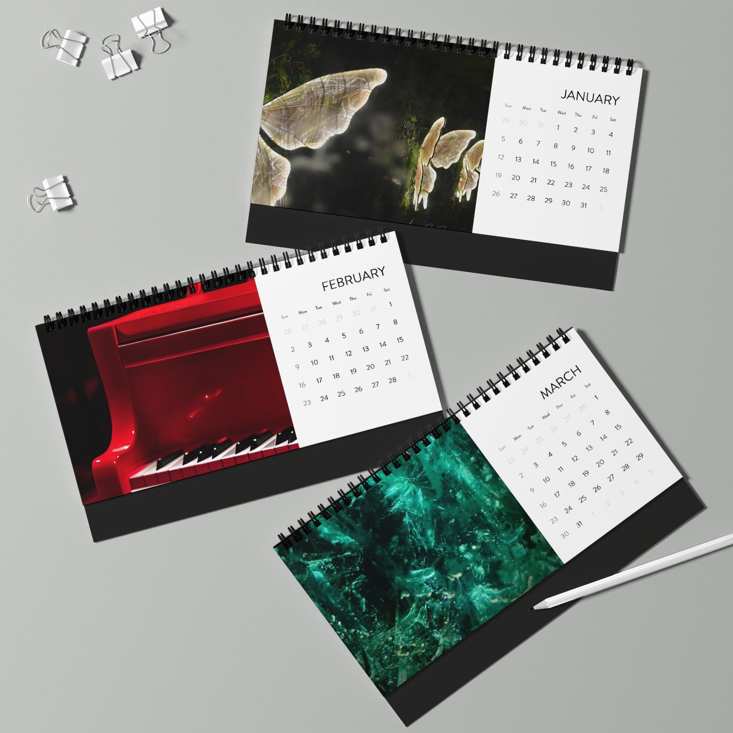 Quietly Queer [Desktop Calendar - 2025 Grid]