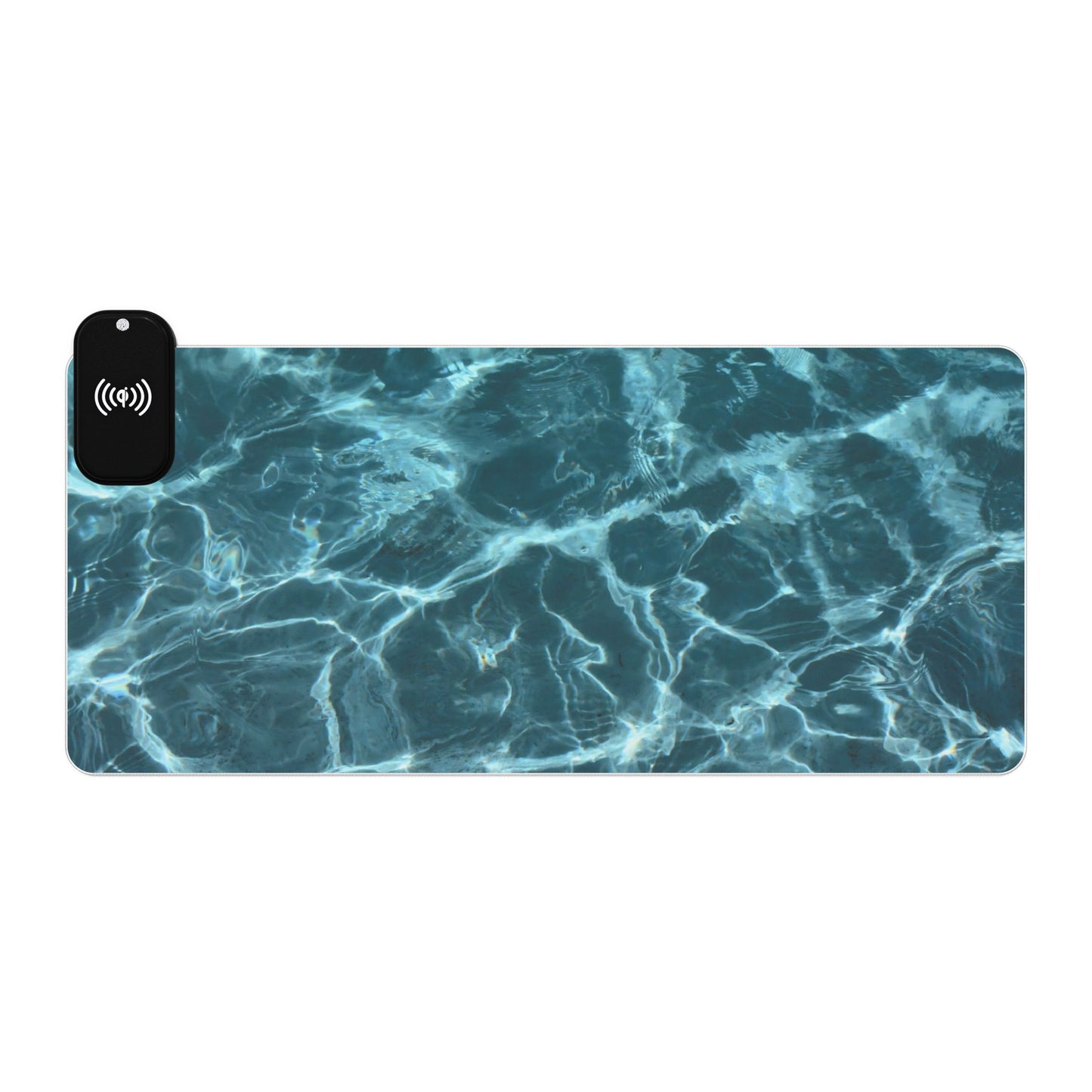 Bathtized in LA [LED Gaming Mouse Pad, Wireless Charging]
