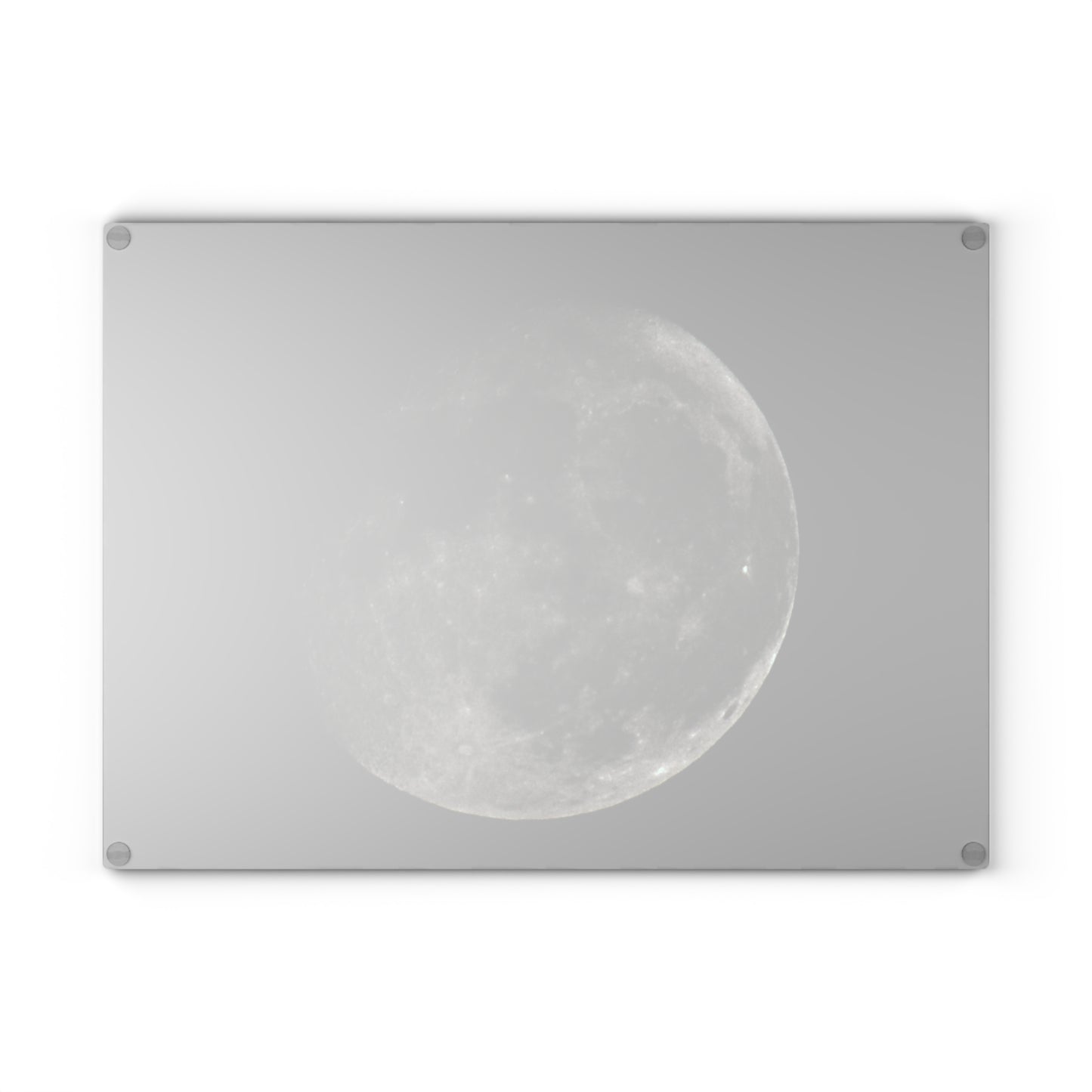 Moon [Glass Cutting Board]