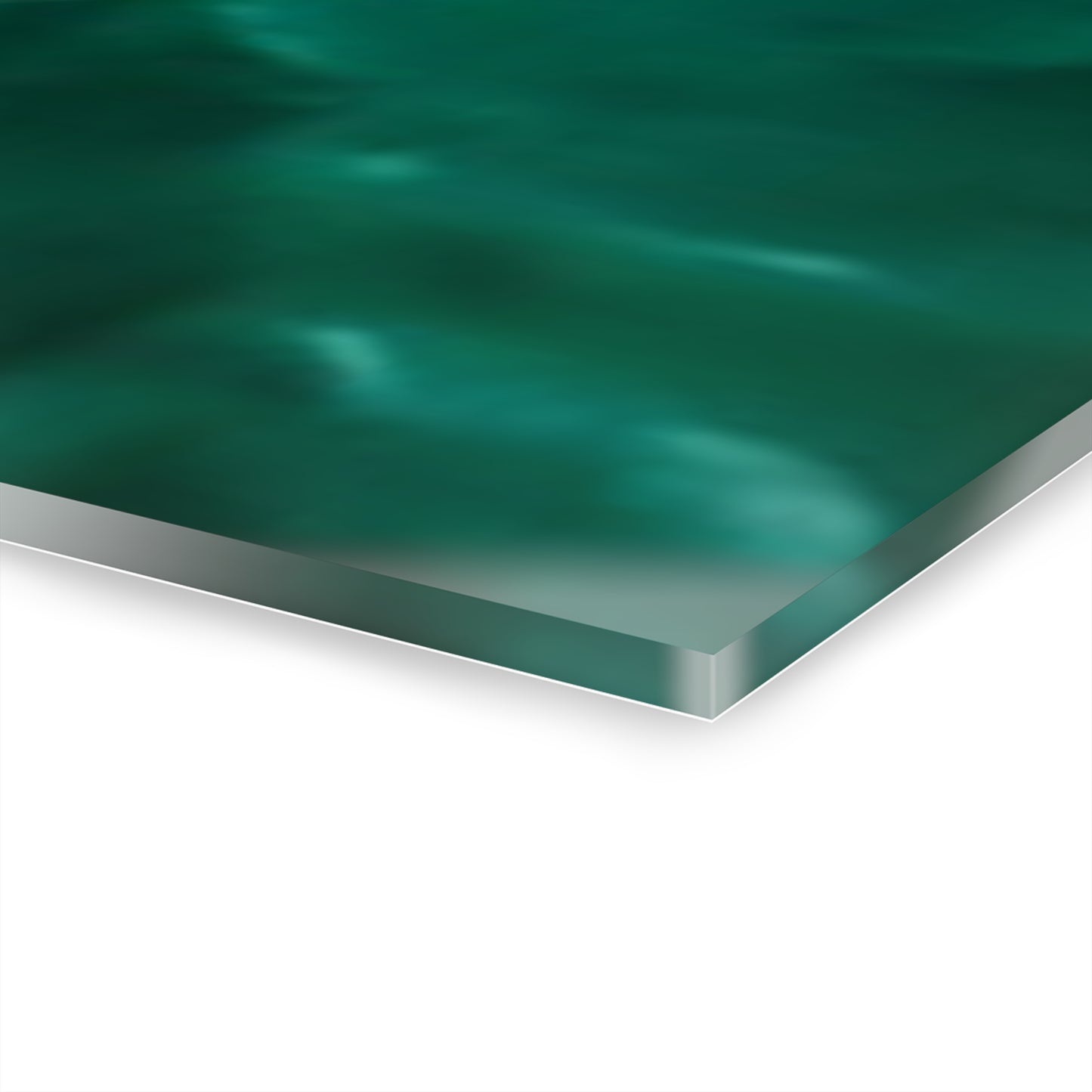 Green Gem [Acrylic Triptych Print]