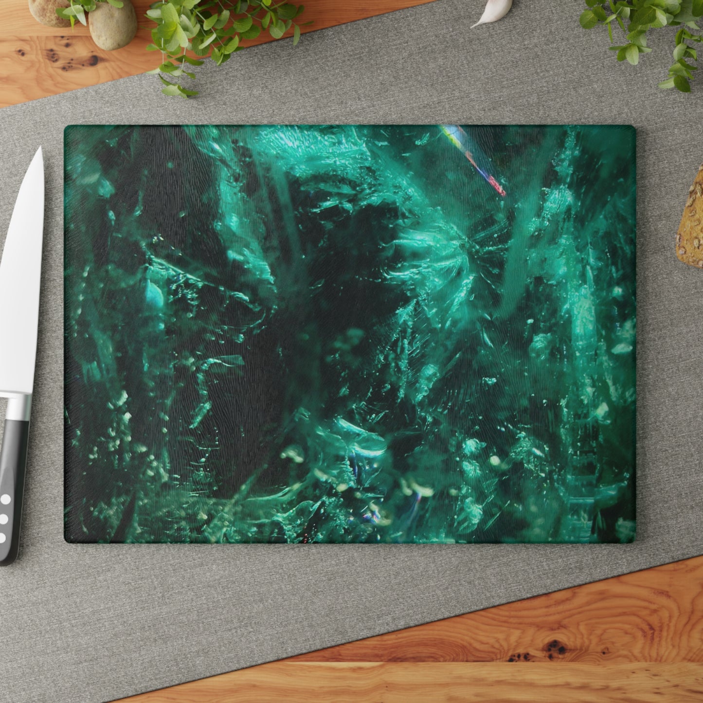 Hidden Gem [Glass Cutting Board]