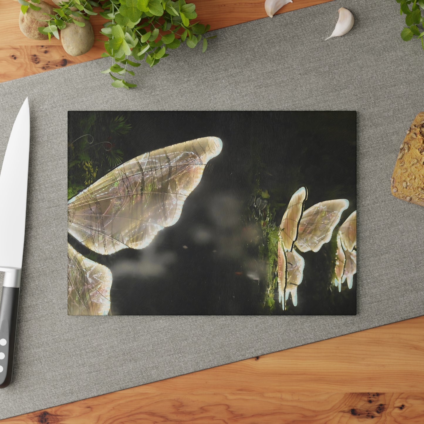 Nightwings [Glass Cutting Board]